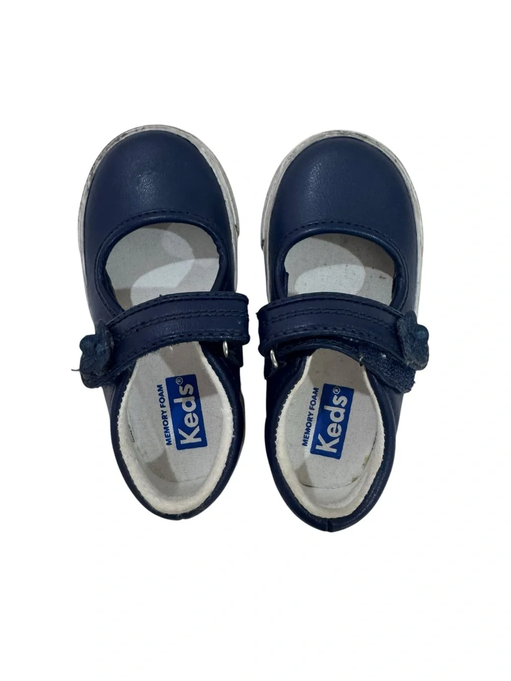 Keds Navy Mary Jane Sneaker-Style Kids Shoe